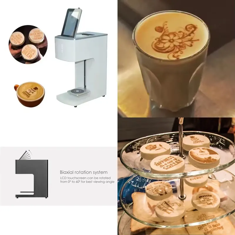 Commercial Photo Printer - 2026 Hot Sale: 3D Koffieprinter Latte