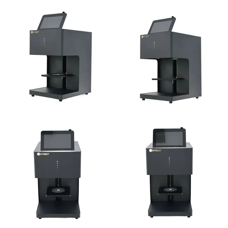 Commercial Printing Solutions - EB-FT4 Koffiekunstprinter Intelligente Schuimprint Voedselveilige Inkt