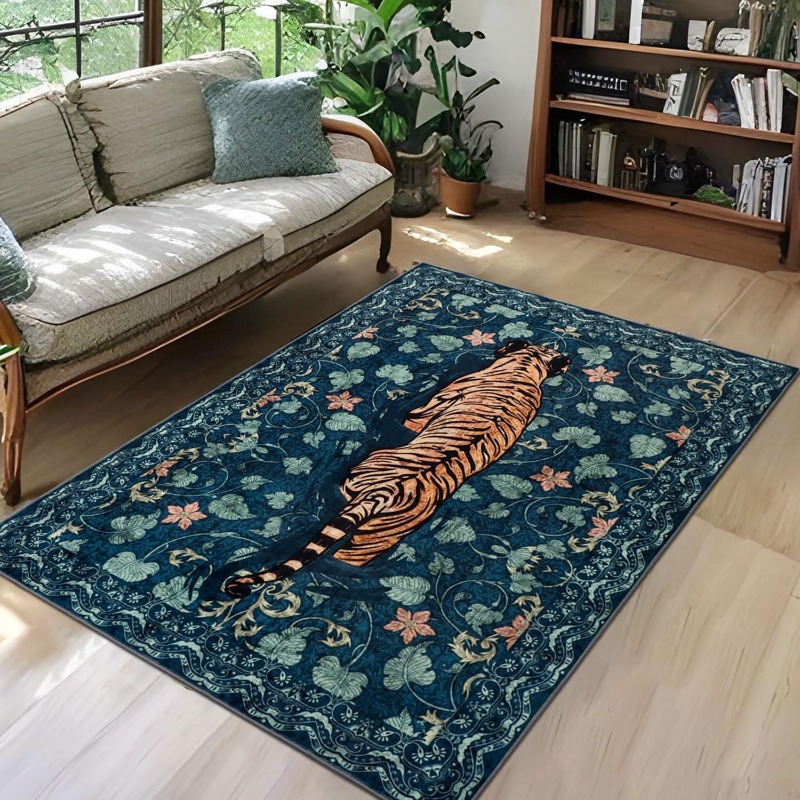 Nordic Retro Tijger Ontwerp Wo - Printing On Commercial recensie en prijs