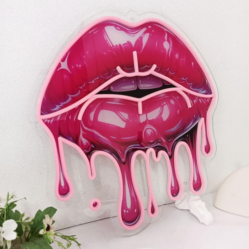 Smeltende lippen UV-geprint ne - Commercial Printing Services recensie en prijs