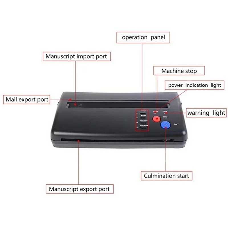Tattoo Transfer Machine Stenci - Commercial Photo Printer recensie en prijs