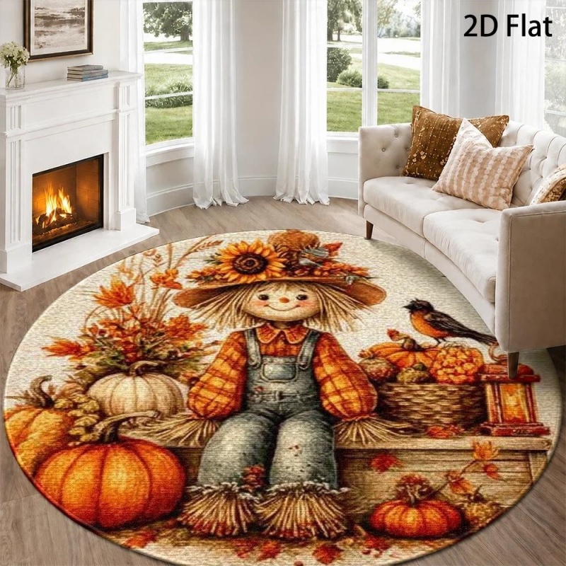 Schattig ronde vloerkleed met  - Commercial Printing Services recensie en prijs