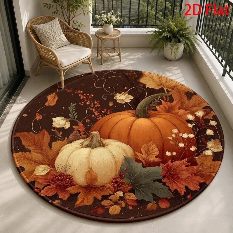 Schattig ronde vloerkleed met  - Commercial Printing Services recensie en prijs