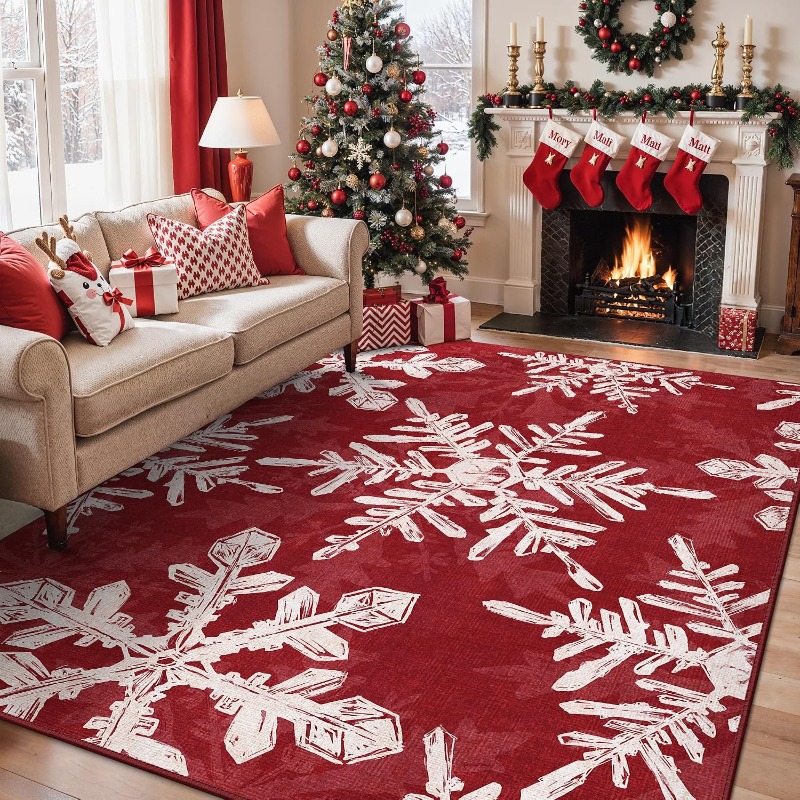 Kerststijl rechthoekig vloerkl - Printing On Commercial recensie en prijs