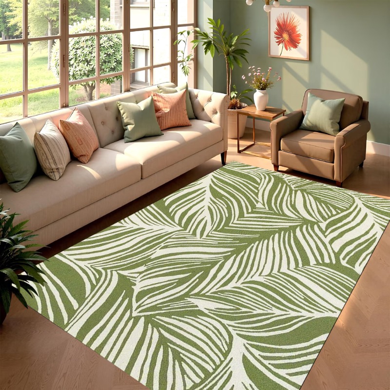 Groen blad tapijt Scandinavisc - Hall Commercial Printing recensie en prijs