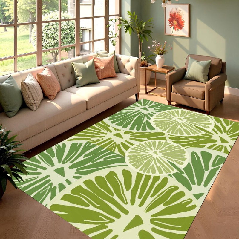 Groen blad tapijt Scandinavisc - Hall Commercial Printing recensie en prijs