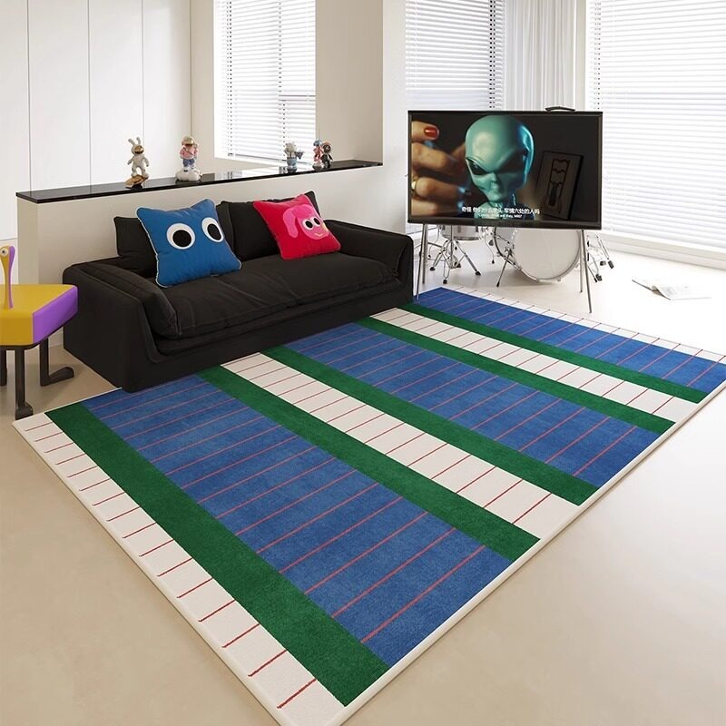 Abstract kleurblokprint woonka - Printing On Commercial recensie en prijs