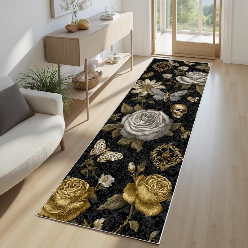 Aquarel blauwe iris bloemenlop - Hall Commercial Printing recensie en prijs